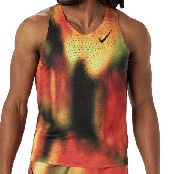 Nike Mens Dri-Fit AeroSwift Elite Entry Running Singlet Tank Top Size XL NWT - Picture 1 of 5